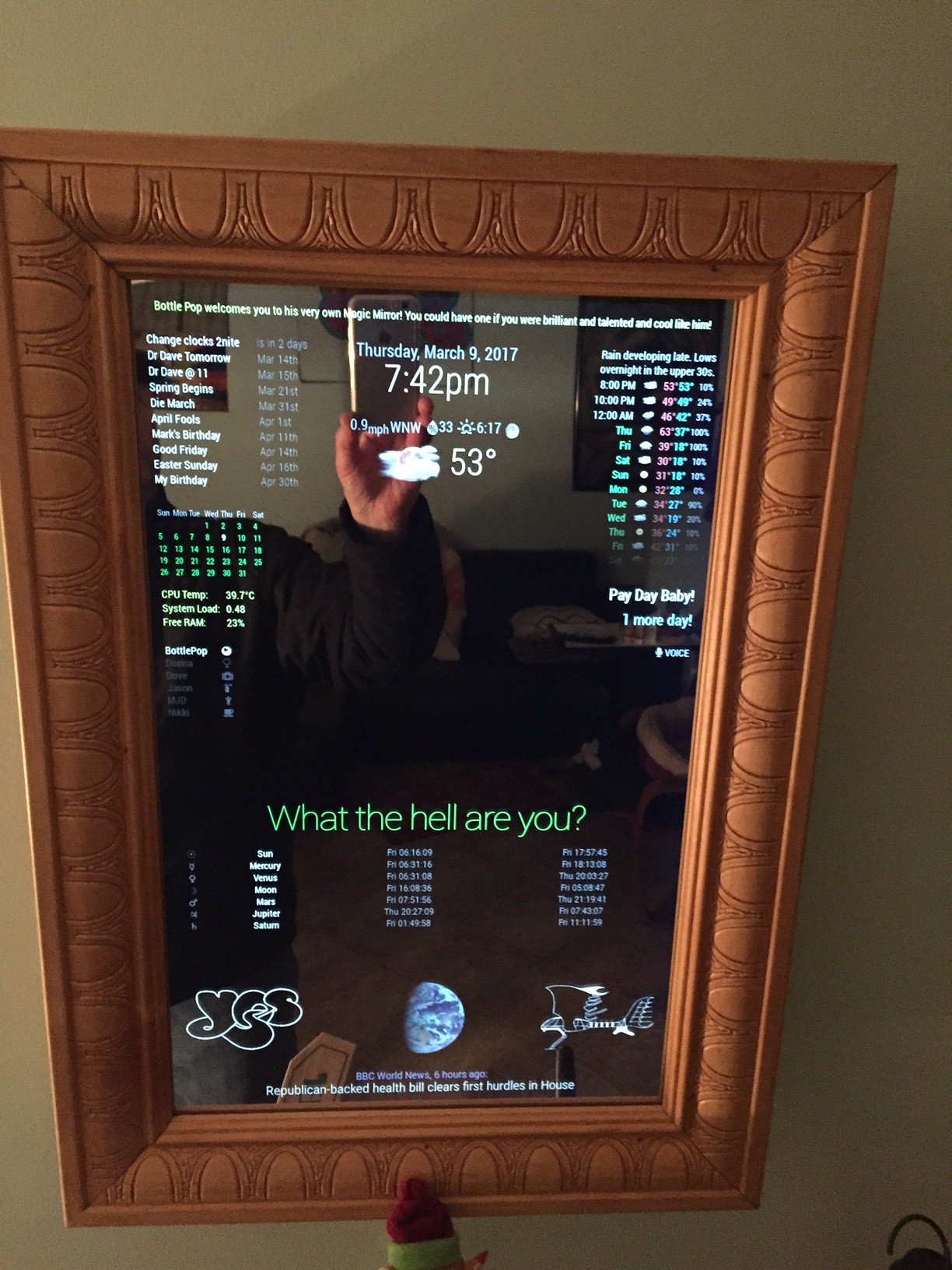 Приложение magic mirror как работает