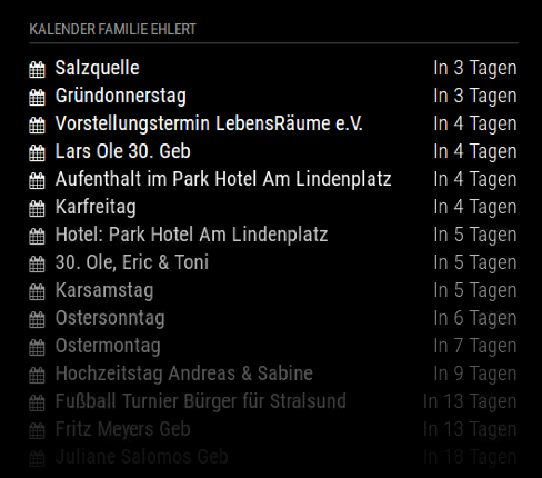 Calendar Holiday issue | MagicMirror Forum Calendar Holiday issue | MagicMirror Forum