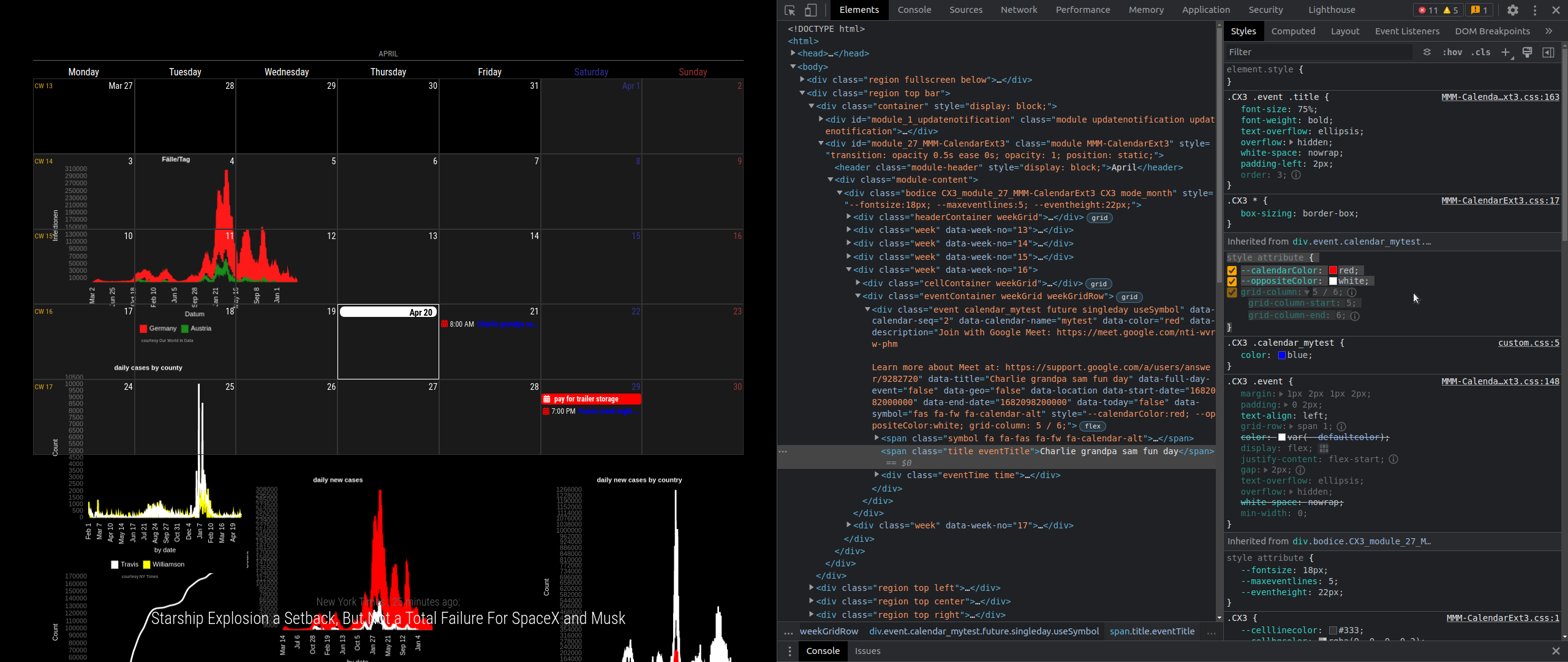 MMM-CalendarExt3 | MagicMirror Forum
